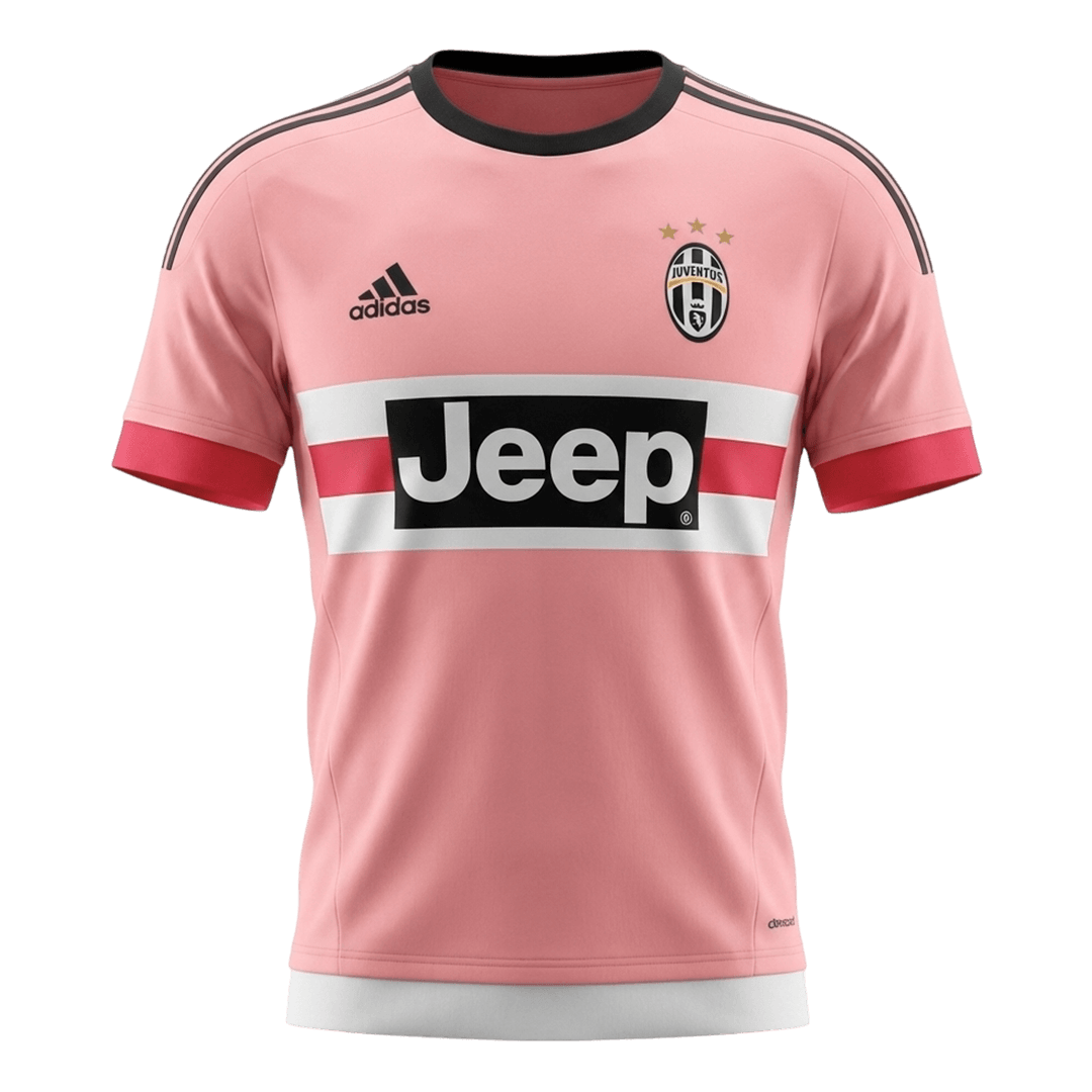 Retro Juventus Extérieur Maillot 2015/16 Rose