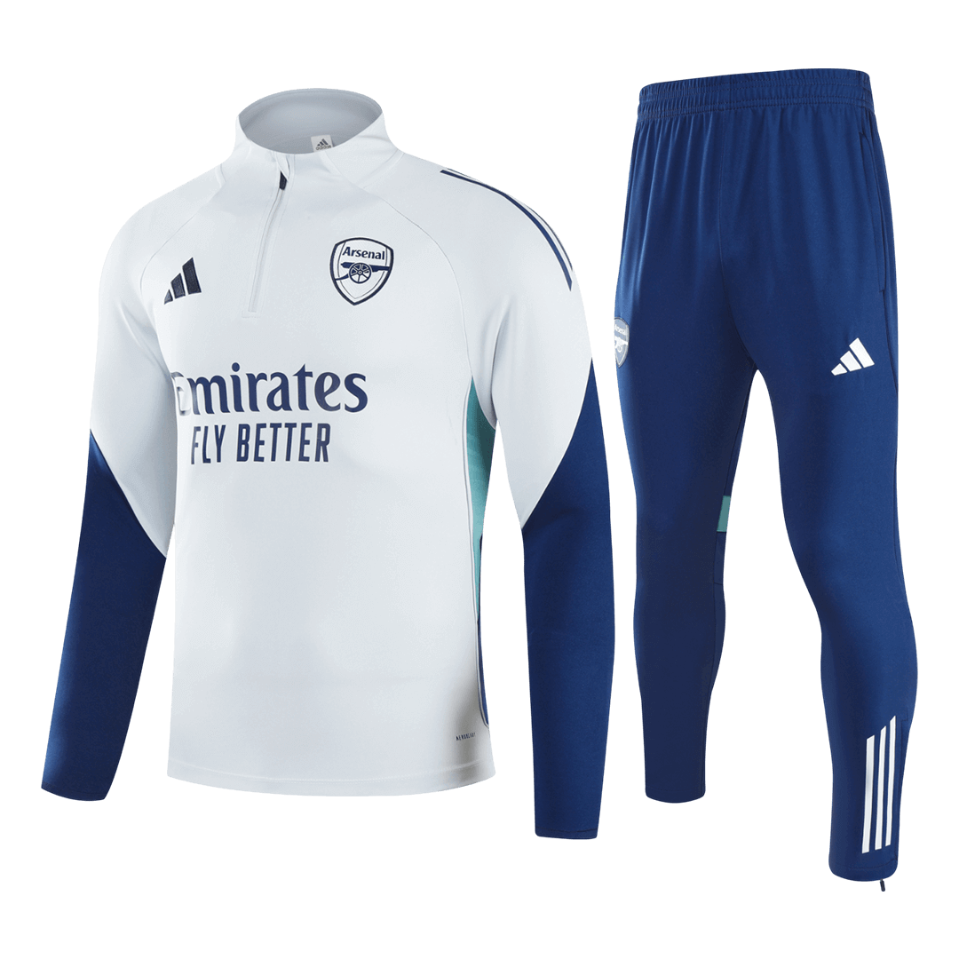 Arsenal Sweatshirt Kit 2025/26 Junior Blanc