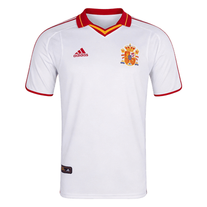 Retro Spanje Uit Thuisshirt 2000 Wit