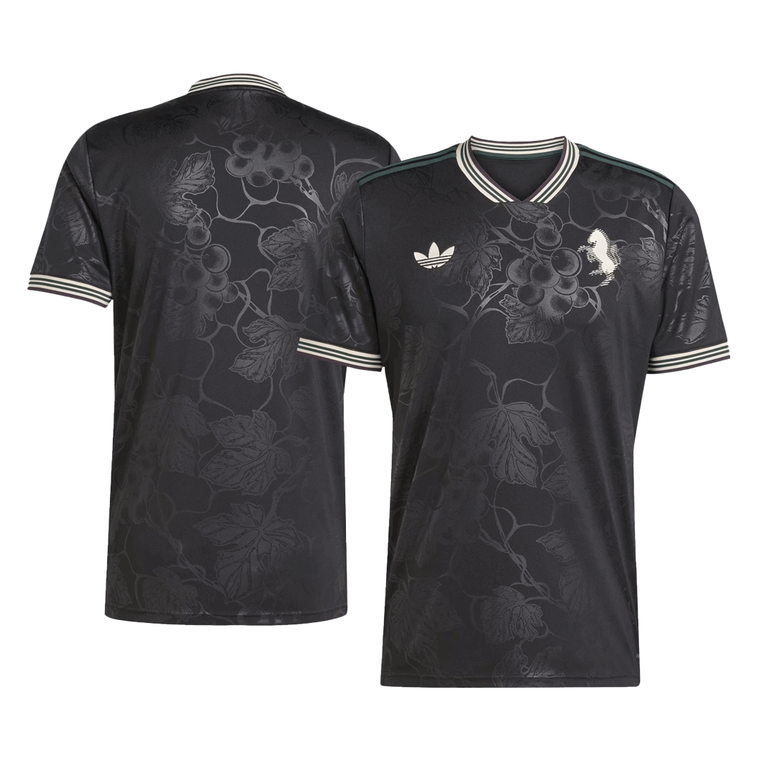 Juventus Third Maillot 2025/26 Noir Grande Taille