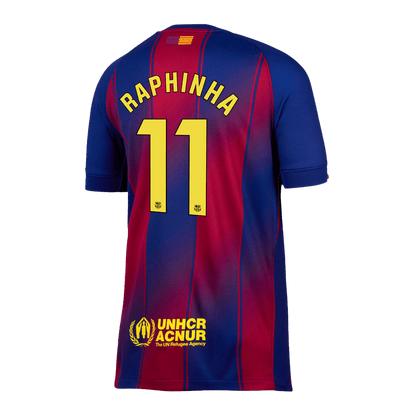 RAPHINHA #11 Barcelona Thuisshirt 2025/26