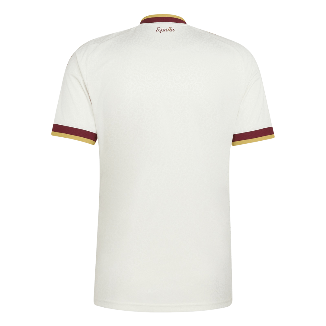Spanje Uitshirt - Wereldkampioenschap 2026 Wit Grote Maat