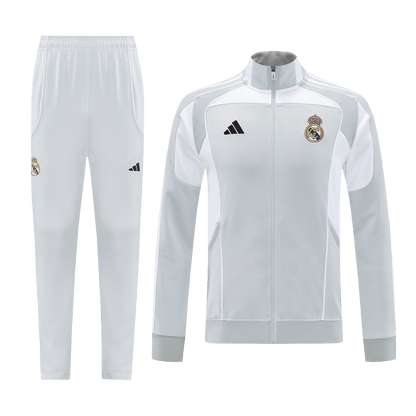 Real Madrid Voetbaljack Kit 2025/26 Grijs