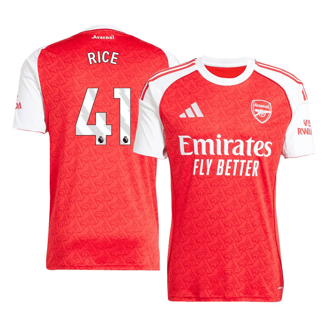 RIJST #41 Arsenal Thuis Thuisshirt 2025/26