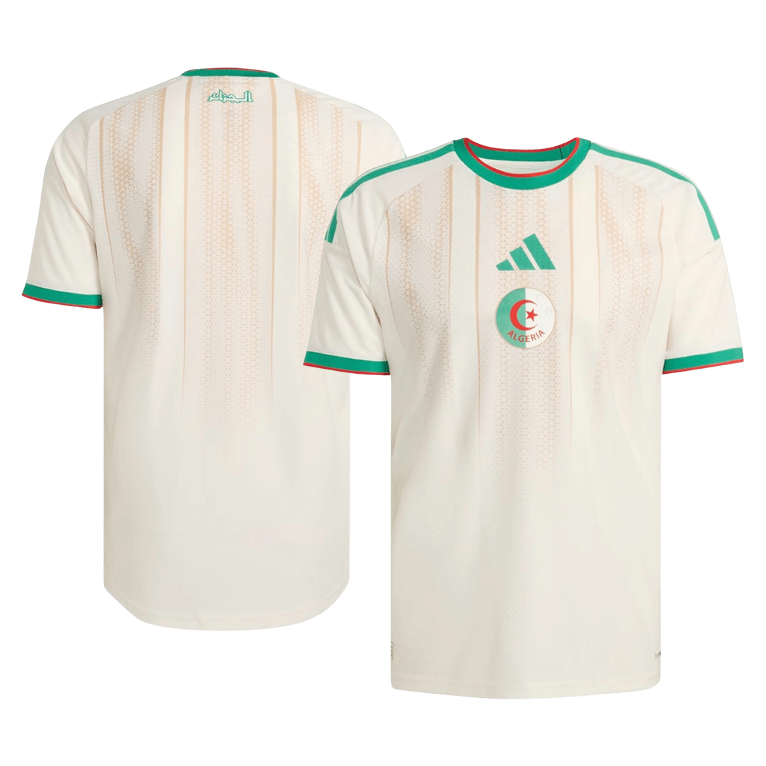 Algérie Domicile Maillot - Coupe du Monde 2026 Blanc Joueur