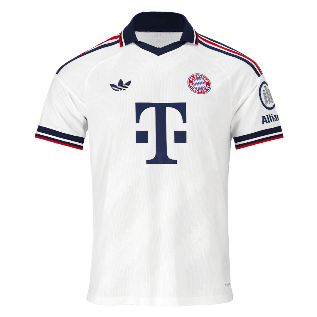 Munich Extérieur Maillot 2026/27 Blanc Grande Taille