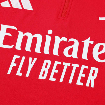 Arsenal Sweatshirt Kit 2025/26 Junior Rouge