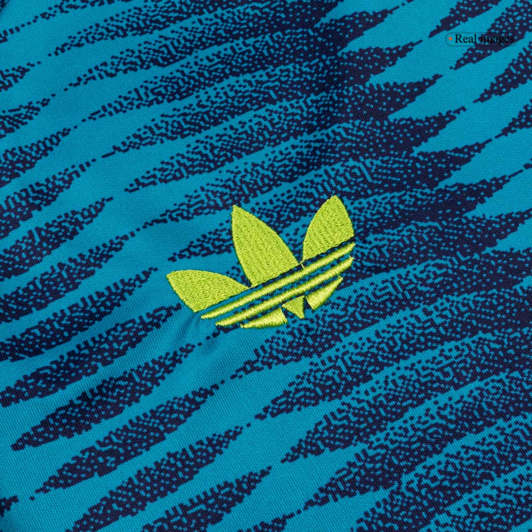 Colombie Extérieur Maillot Kit - Coupe du Monde 2026 Junior Bleu