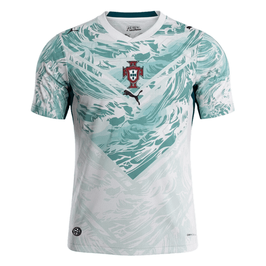 Portugal Extérieur Maillot Coupe du Monde 2026 White&Green Grande Taille