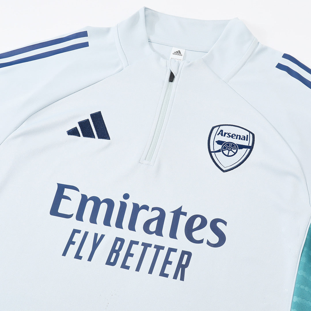 Arsenal Sweatshirt Kit 2025/26 Junior Blanc