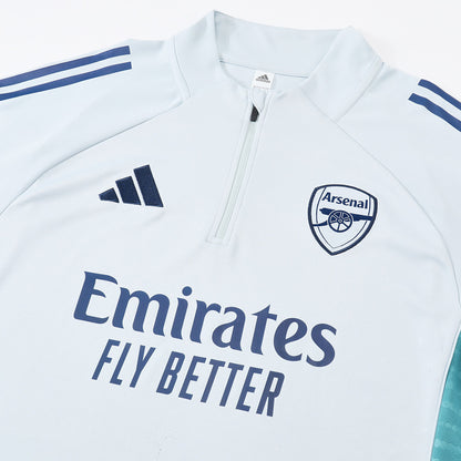 Arsenal Sweatshirt Kit 2025/26 Junior Blanc