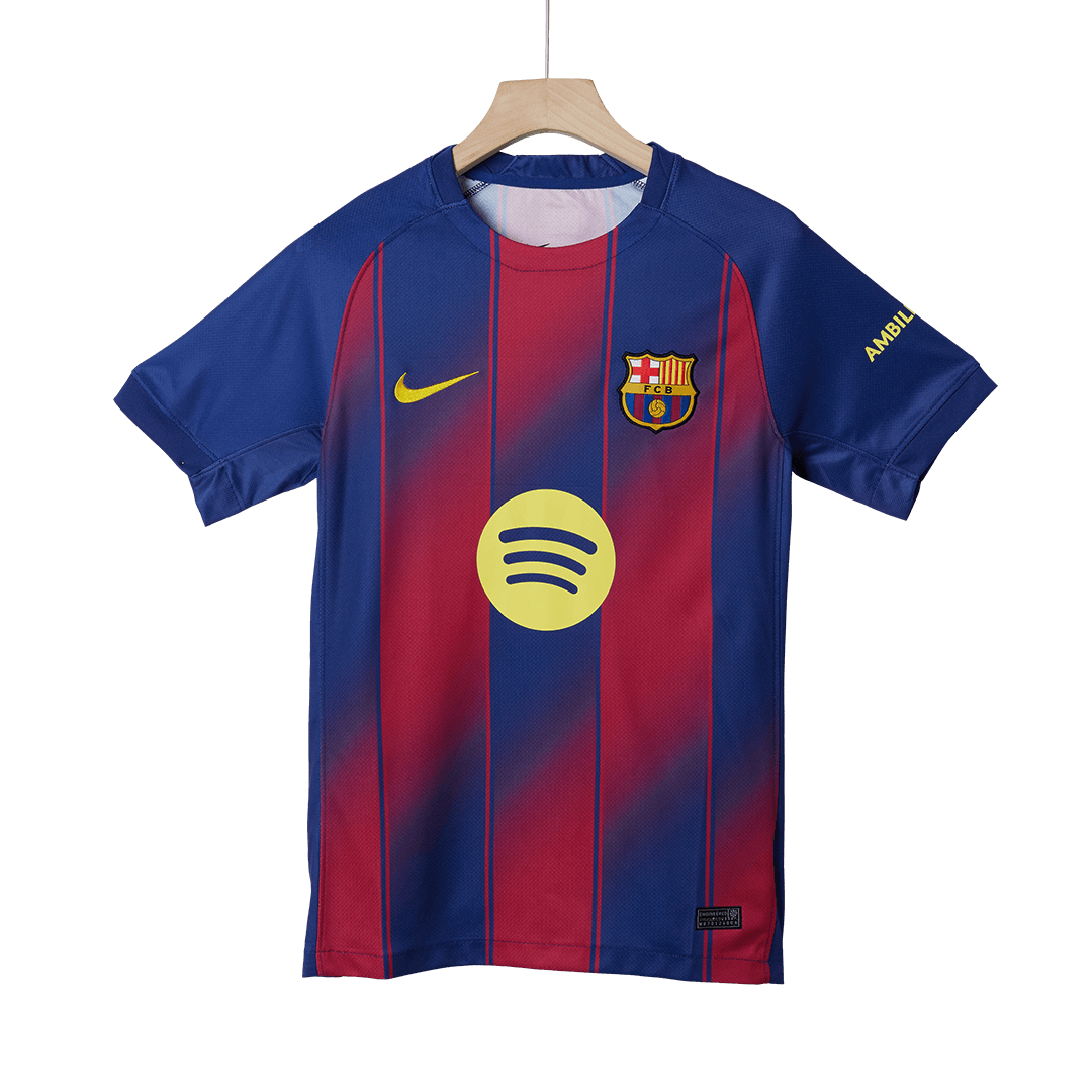 ROONY #28 Barcelona Thuisshirt 2025/26 Rood en Blauw - Super
