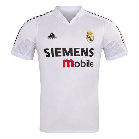 Retro Real Madrid Thuis shirt 2004/05 Wit