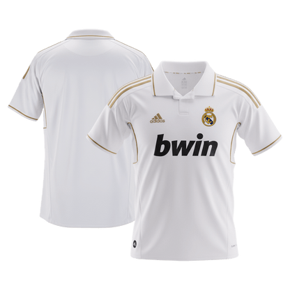 Retro Real Madrid Domicile Maillot 2011/12 Blanc