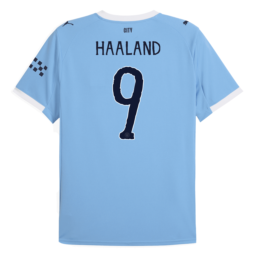 HAALAND #9 Manchester City Thuis shirt 2025/26 - Club World Cup Grote Maten