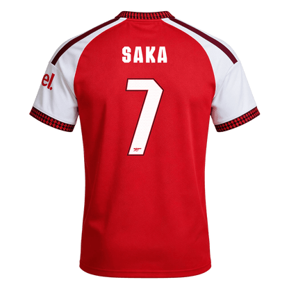 SAKA #7 Arsenal Domicile Maillot 2026/27 Rouge - UCL