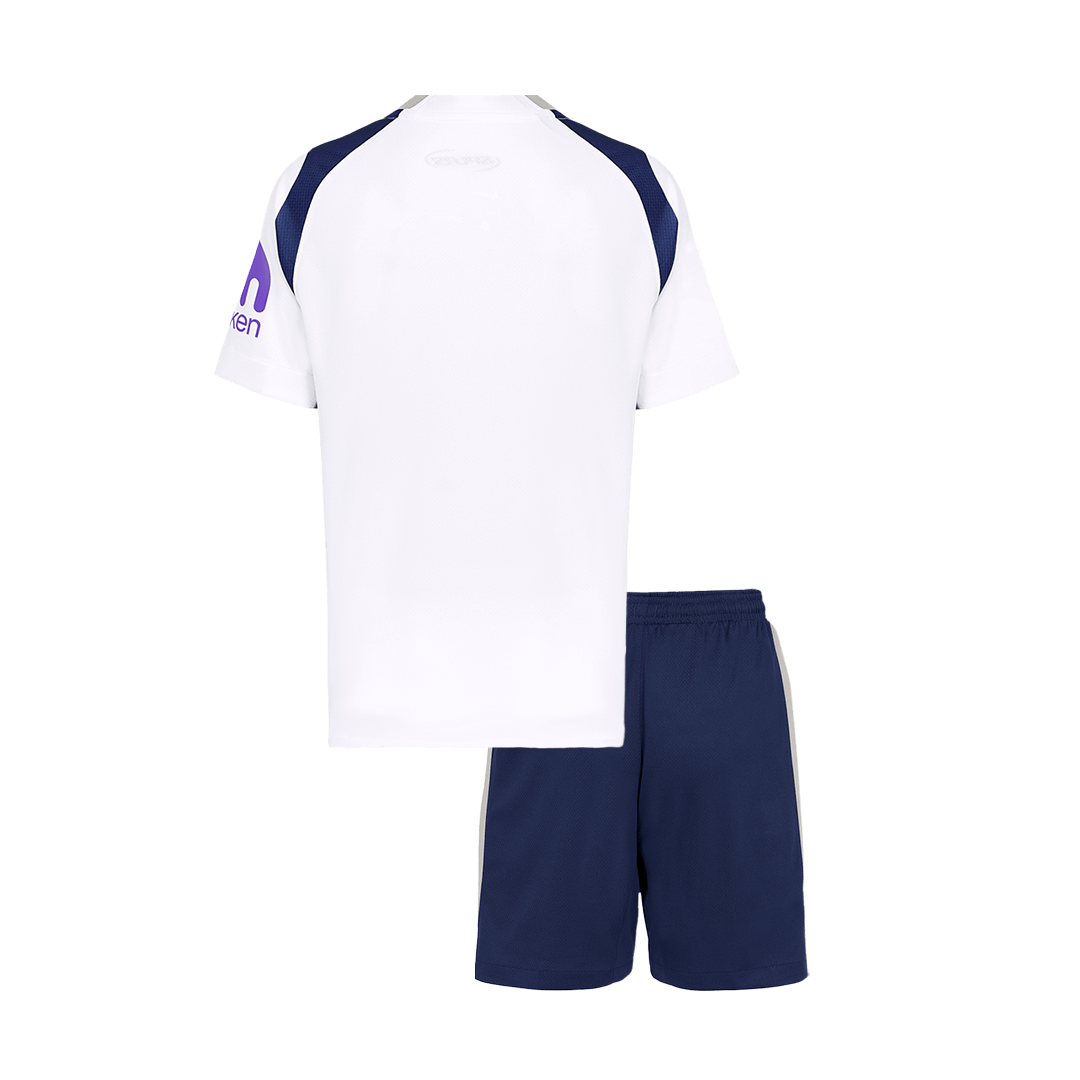 Tottenham Hotspur Thuisshirt Kit 2025/26 Kinderen Wit