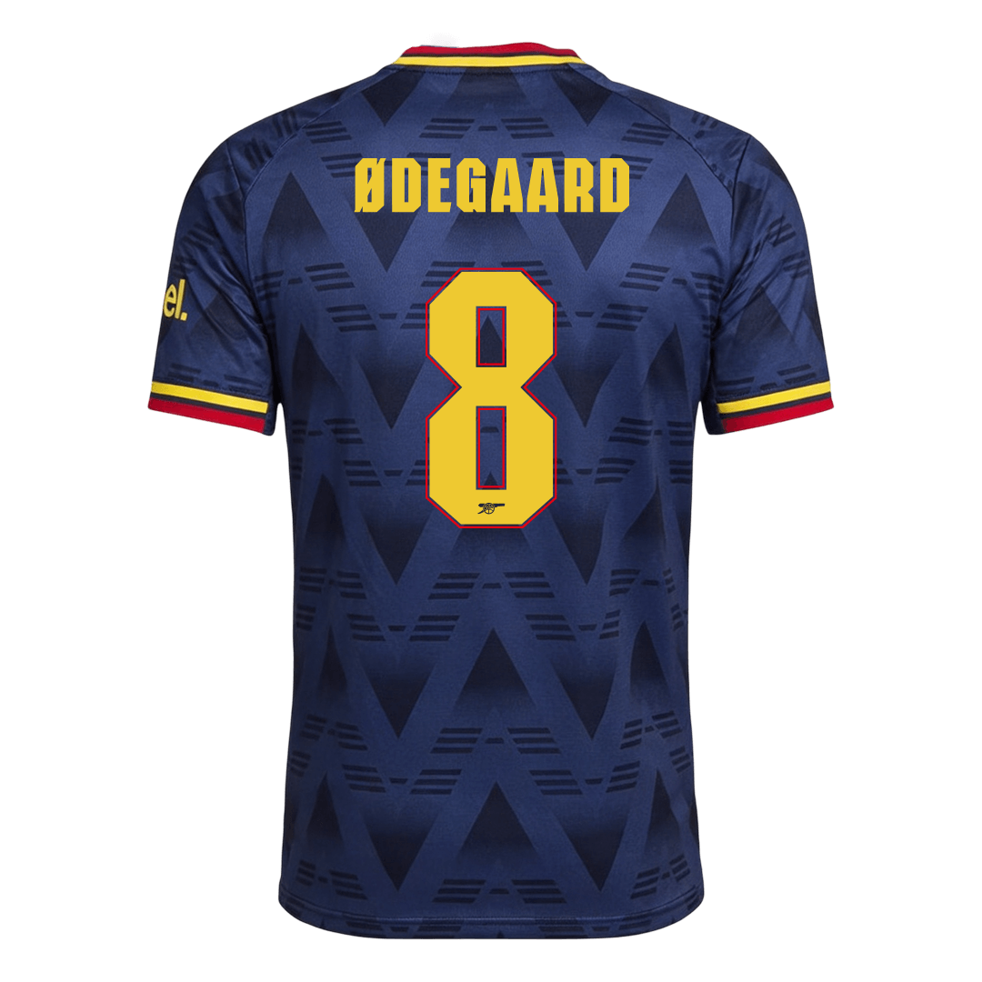 ØDEGAARD #8 Arsenal Extérieur Maillot 2026/27 Bleu marine Joueur - UCL
