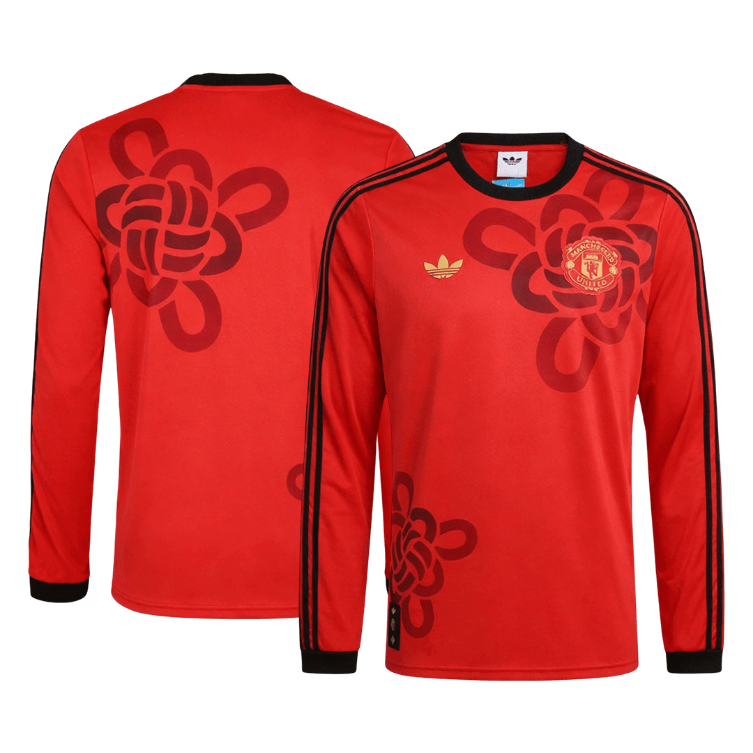 Manchester United Thuisshirt Lange Mouwen 2025/26 Rood
