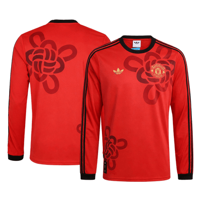 Manchester United Thuisshirt Lange Mouwen 2025/26 Rood