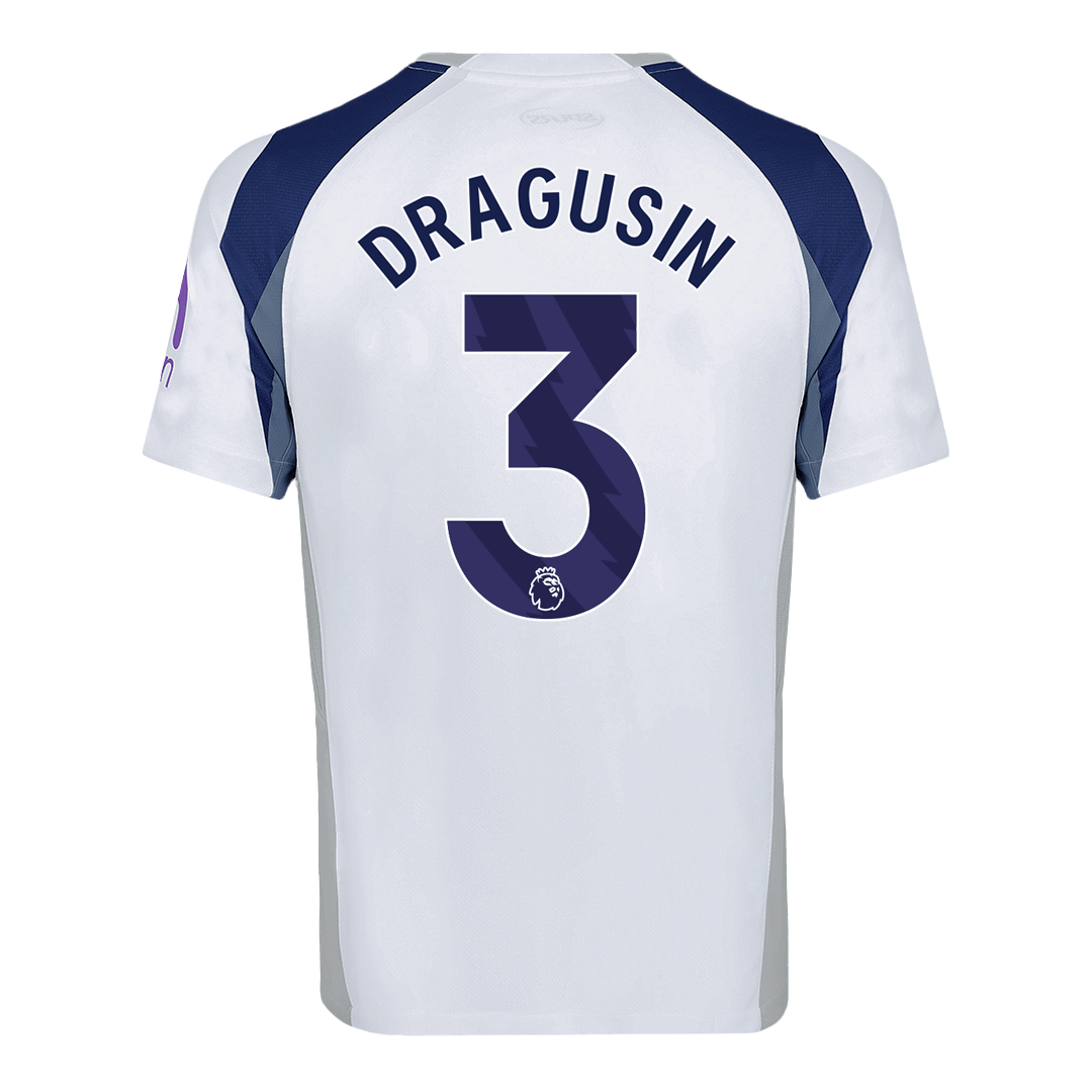 DRAGUSIN #3 Tottenham Hotspur Domicile Maillot 2025/26 Blanc