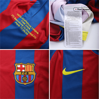 Retro Barcelone Domicile Maillot 2005/06 - UCL