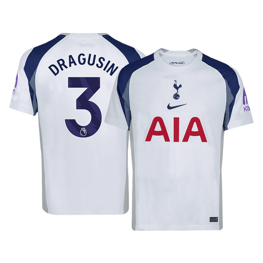DRAGUSIN #3 Tottenham Hotspur Domicile Maillot 2025/26 Blanc
