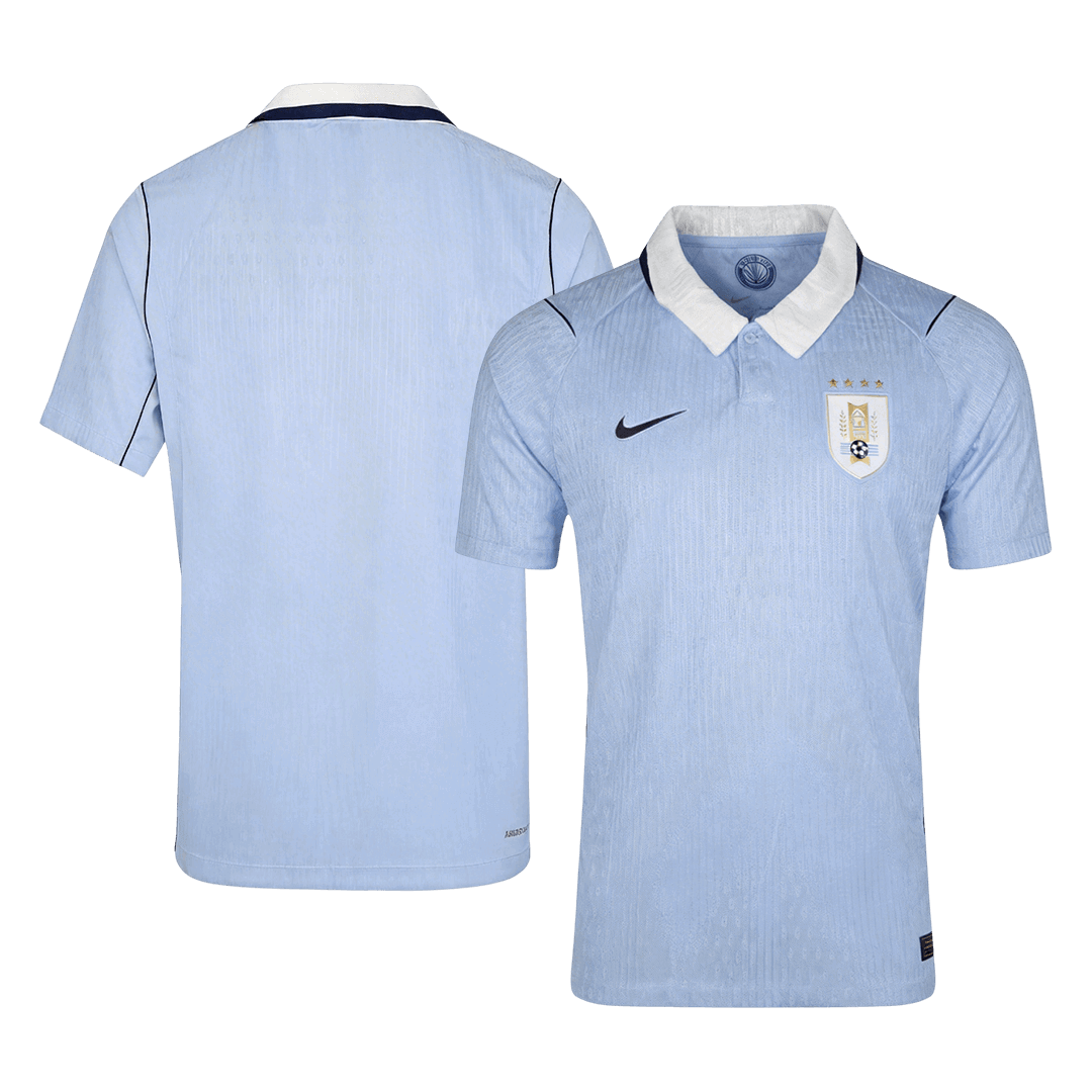 Uruguay Thuisshirt - WK 2026 Blauw Speler