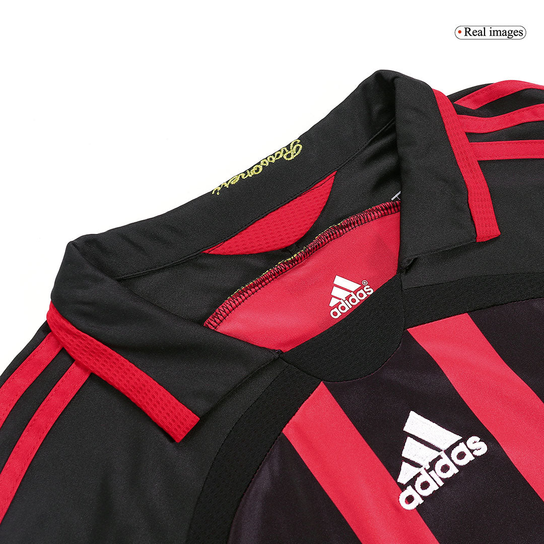 Retro KAKA' #22 AC Milan Thuisshirt Lange Mouwen 2006/07