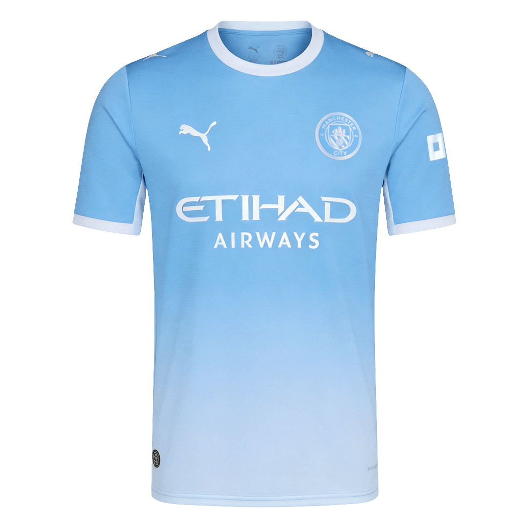 DOKU #11 Manchester City Domicile Maillot 2026/27 Bleu - UCL