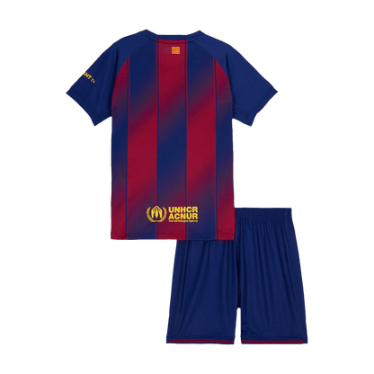 Barcelona Thuisshirt Tenue 2025/26 Kinderen