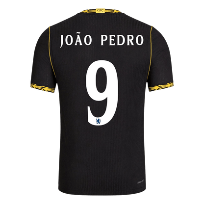 JOÃO PEDRO #9 Chelsea Extérieur Maillot 2026/27 Balck Joueur - UCL