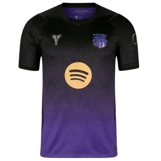 Barcelone Extérieur Maillot 2026/27 Black/Purple Joueur