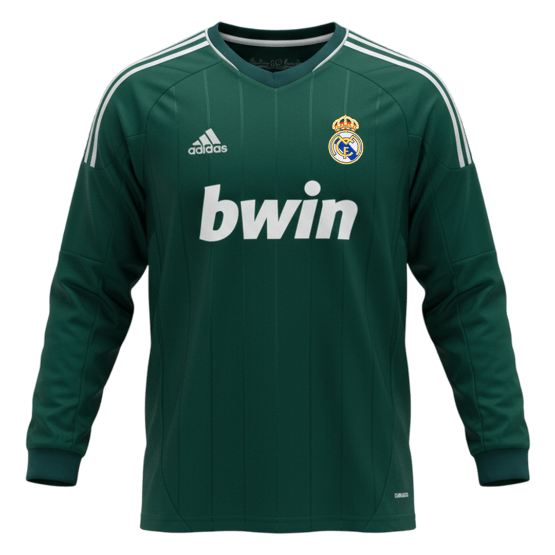 Retro Real Madrid Third Maillot Manches Longues 2012/13 Vert