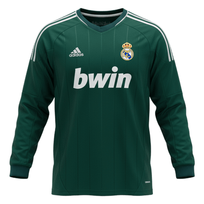 Retro Real Madrid Third Maillot Manches Longues 2012/13 Vert