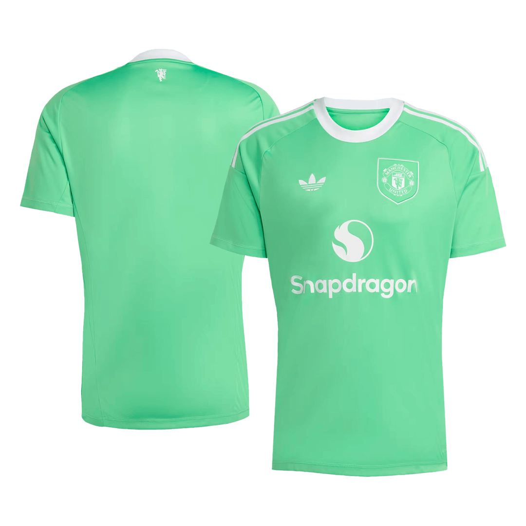 Manchester United Thuisshirt Keeper 2025/26 Groen