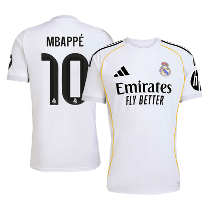 MBAPPÉ #10 Real Madrid Domicile Maillot 2025/26