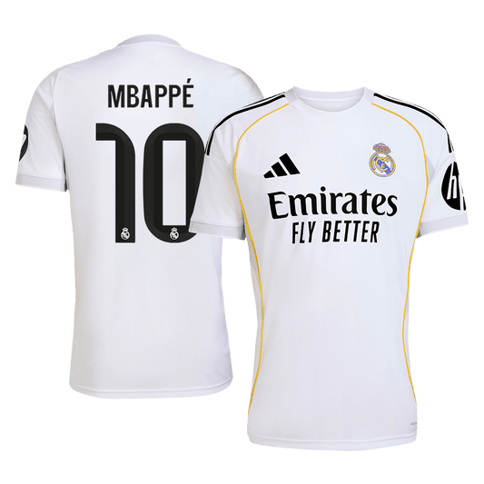 MBAPPÉ #10 Real Madrid Domicile Maillot 2025/26