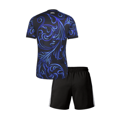 Argentine Extérieur Maillot Kit - Coupe du Monde 2026 Junior Noir