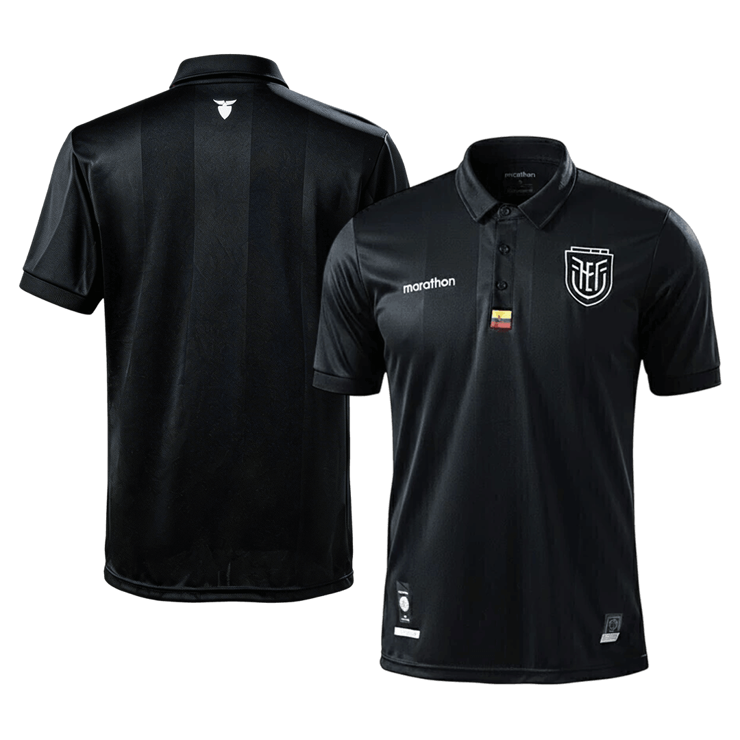 Ecuador Shirt - WK 2026 Zwart Grote Maat