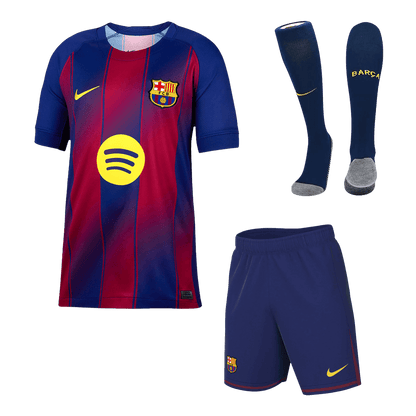 Barcelona Thuisshirt Tenue 2025/26 Rood en Blauw