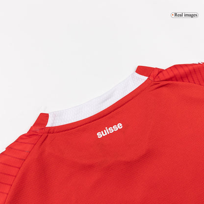 Suisse Domicile Maillot - Coupe du Monde 2026 Rouge