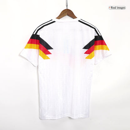 Retro Duitsland Thuisshirt 1990
