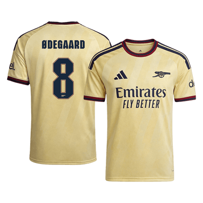 ØDEGAARD #8 Arsenal Third Maillot 2026/27 Jaune Joueur - UCL