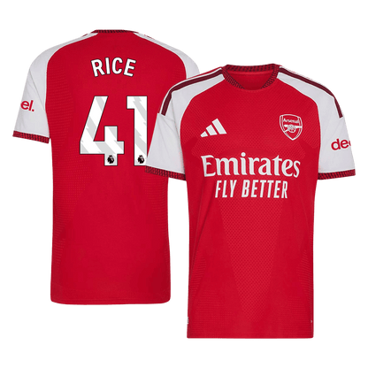 RICE #41 Arsenal Domicile Maillot 2026/27 Rouge Joueur