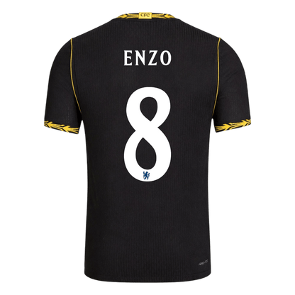 ENZO #8 Chelsea Extérieur Maillot 2026/27 Balck Joueur - UCL