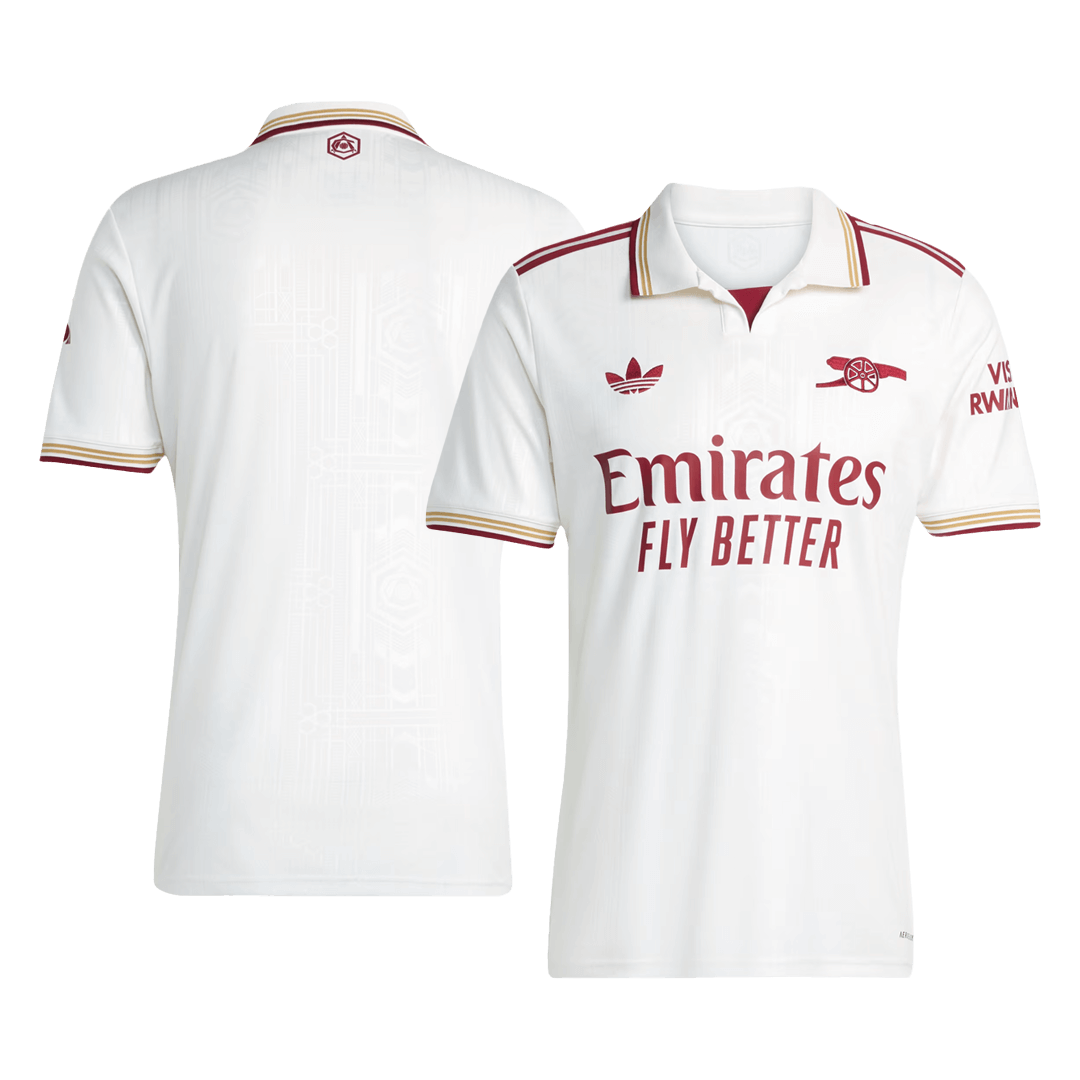 Arsenal Third Maillot Kit 2025/26 Blanc