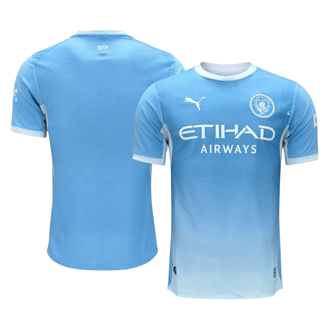 Manchester City Thuisshirt 2026/27 Blauw Grote Maat