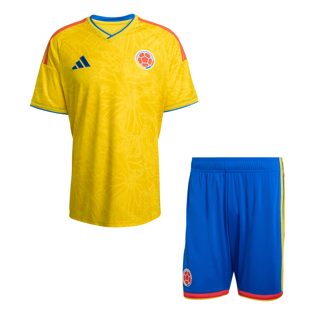 Colombie Domicile Maillot Kit Coupe du Monde 2026 Jaune