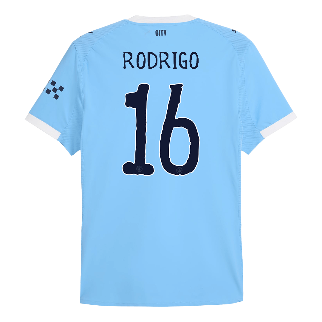 RODRIGO #16 Manchester City Thuisshirt 2025/26 Authentic - Club World Cup
